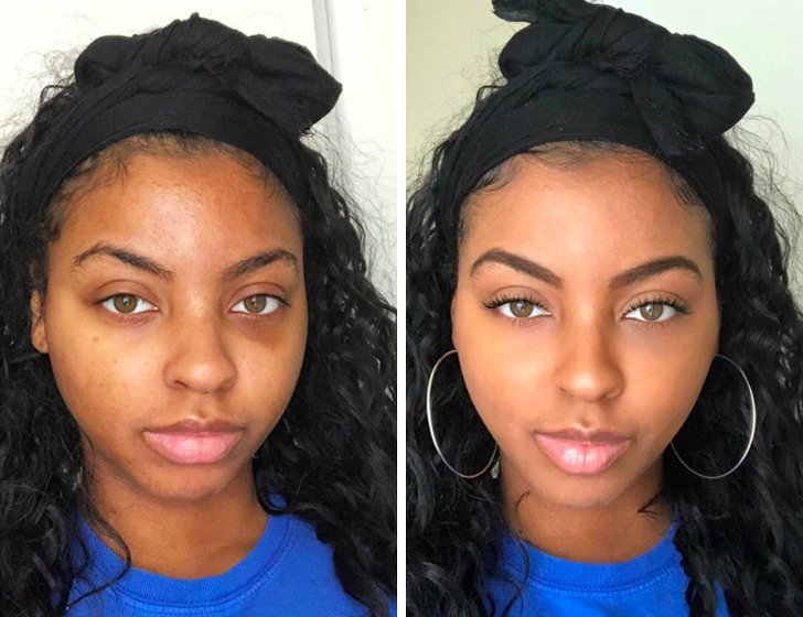 15 Women Show How Their Face Changes With No Makeup Makeup