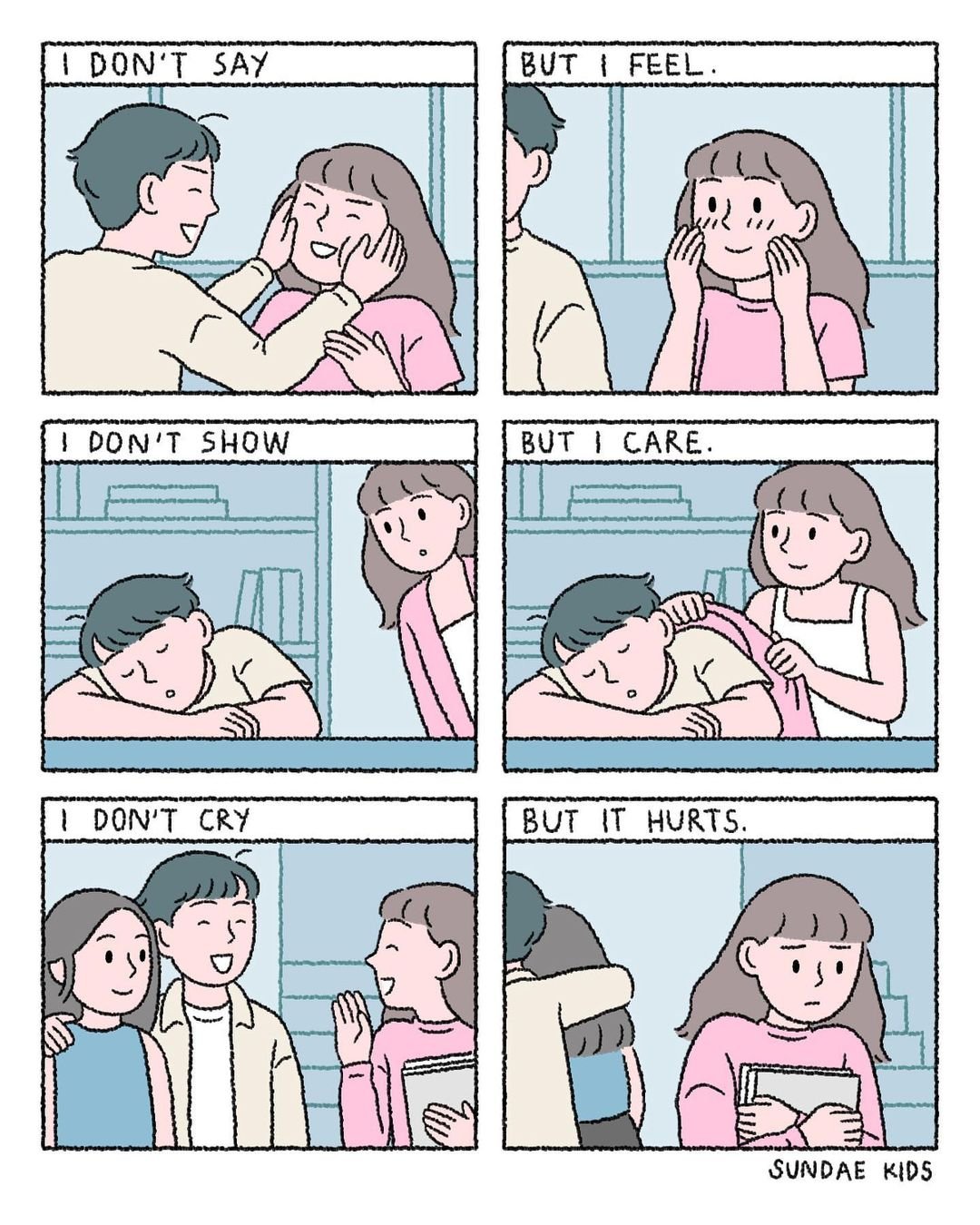 30 Couple Life Comics From 'Sundae Kids' That Are Truly Relatable