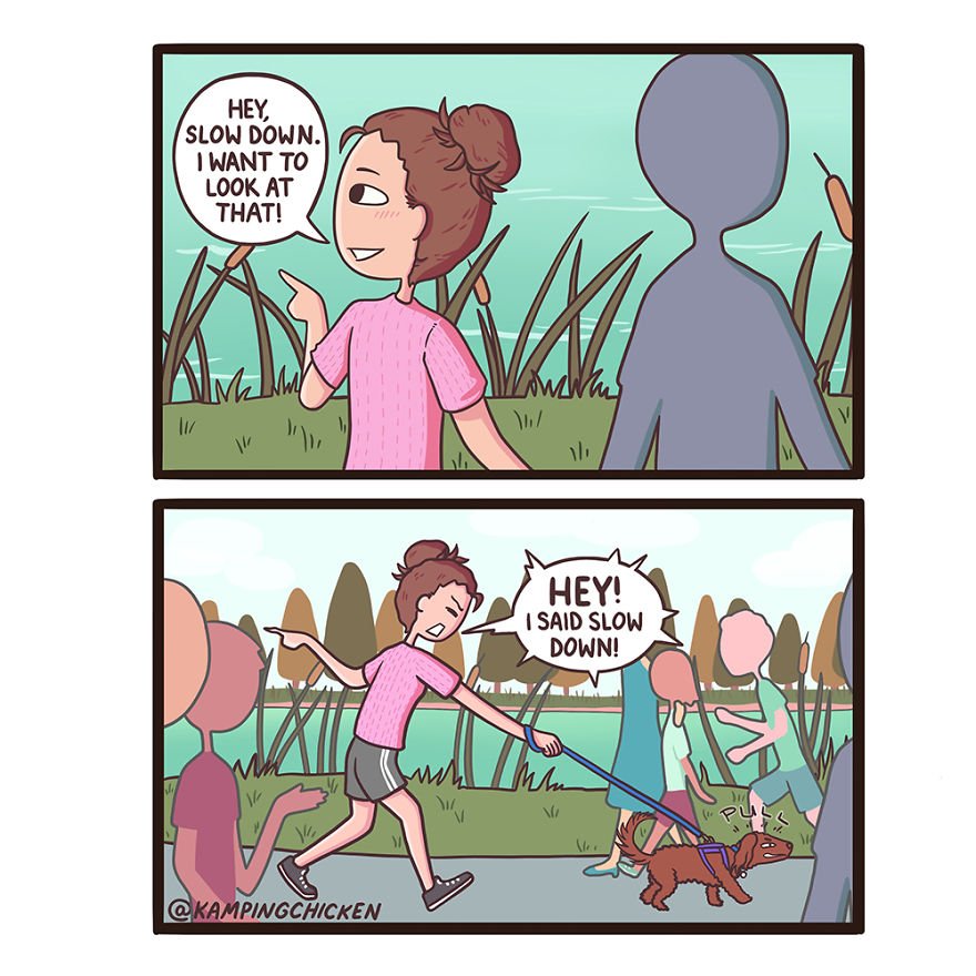 Artist Draw Hilarious Yet Weird Life Encounters In Comics