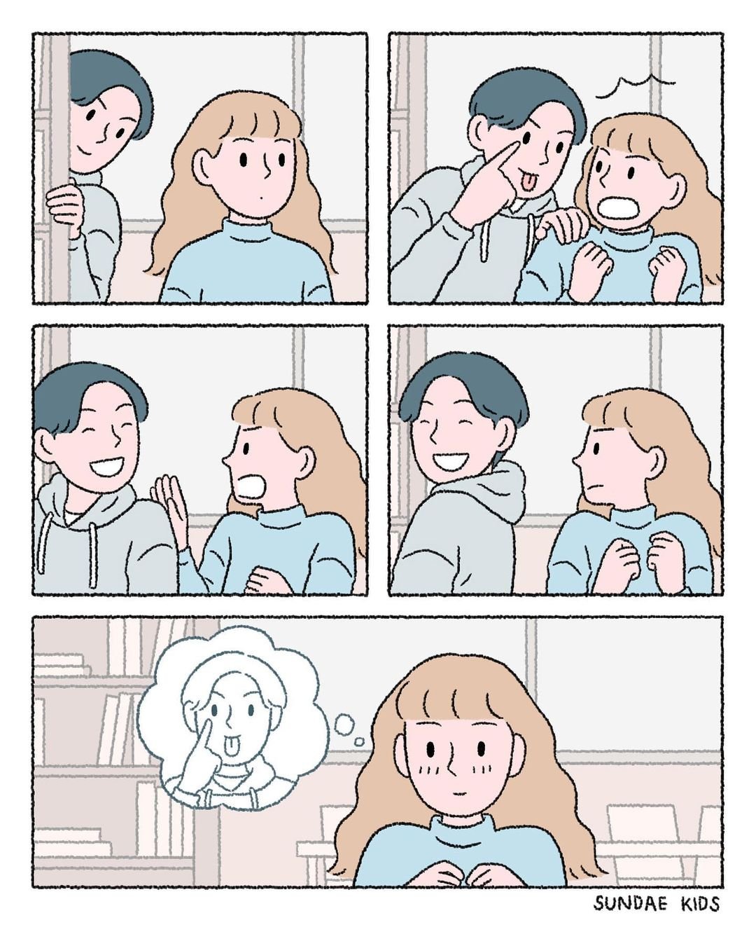 30 Couple Life Comics From 'Sundae Kids' That Are Truly Relatable