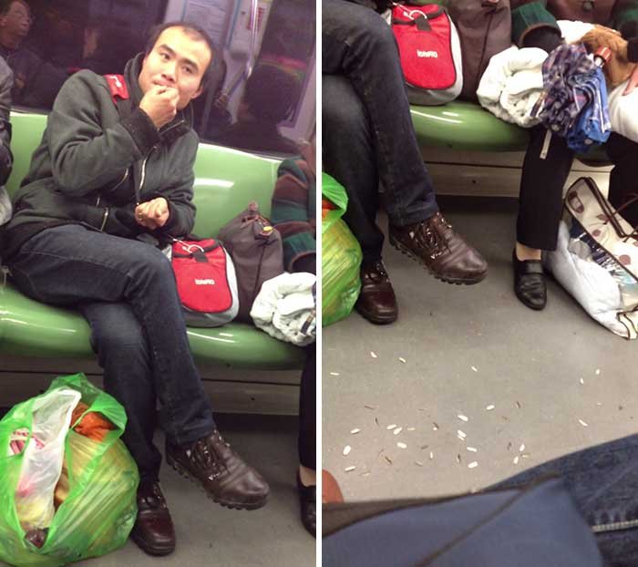 30 Times People Shamed Jerks Of Subway Passengers They Encountered With